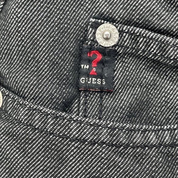 Guess Jeans Womens 30 Black 060 Boot Leg Vintage Made in USA 29.5" Inseam - Picture 2 of 15